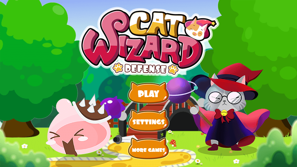 Cat Wizard Defense