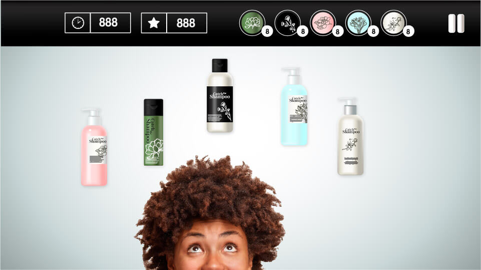 Catch The Shampoo