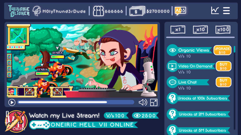 Twitchie Clicker